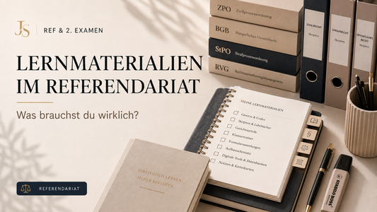 Lernmaterialien im Referendariat: Was brauchst du wirklich?